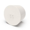 FunChem Pack of 5 Solid Rubber Stoppers, Size 11#, White