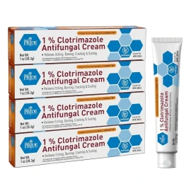 Pack de 4! Crema antimicótica tratamiento MedPride CURA pie de atleta tira picazón 1 oz
