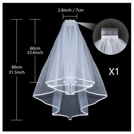 8 Pcs Hen Party Sash Veil Set Team Bride Hen Do Accessoires Dekoration 1 White Hen Party Veil, 1 White Bride to be Sash and 6 Team Bride Sashes in Rose Gold Font