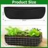 Augshy 36 Inch Planter Liners for Window Box, 4Pcs Window