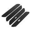 Carbon Fiber Style Door Handle Cover Trim Sticker for Kia