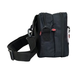 HTO Unisex's Sling Fishing Tackle Bag, Grey/Black, One Size
