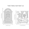 INFUNLY Door Metal Die Cuts Home Window Cutting Dies Sofa