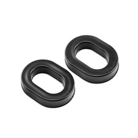 AIRVOICE Ear Pads Compatible with DC H10 Series, AIRVOICE Aviation Headsets, Silicone Gel Ear Seals Combined with Memory Foam Replacement for Aviation Headsets, Black