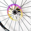 Chooee 203mm Disc Brake Rotor，MTB Brake Rotor 203mm With Bolts，2pcs，Colorful