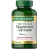 Nature's Bounty High Absorption Magnesium Glycinate 240mg 180 Capsules
