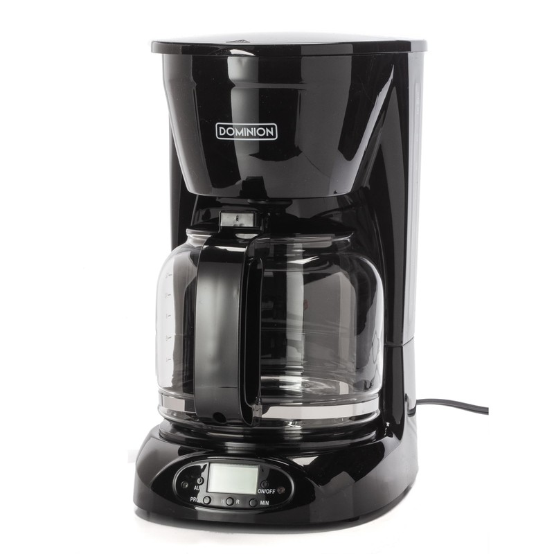 Dominion 15-Cup Deluxe Digital & Programmable Drip Coffee Maker, Auto