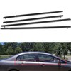ANTUKO 4PCS Outside Window Moulding Weatherstrip Seal Belt Replacement for