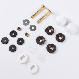 Toilet Flange with Wax Ring for Toilets Replacement Kit, Include Wax Ring Bolts PVC Flange Mounting Hardware for 3 inch or 4 inch Pipes, Fit Toilets Install or Leaking Repair