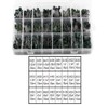 Polyester Capacitor, 660pcs 24Value Polyester Film Paper Capacitors Assortment Set