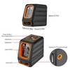 Cross Line Laser Level with Bracket 15M/ 49FT Self Leveling