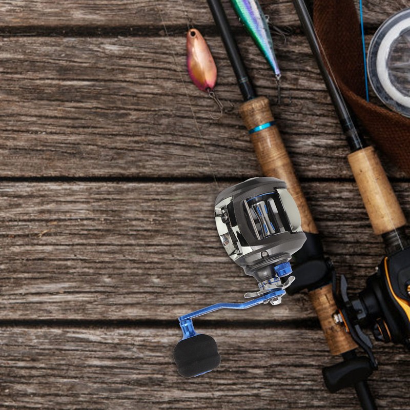 12+1BB 7.0:1 High Speed Baitcasting Fishing Reel 10kg Drag Power