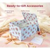BoxSkivra 1 Pack 13x9x6 inch Keepsake Boxes with Lids Large
