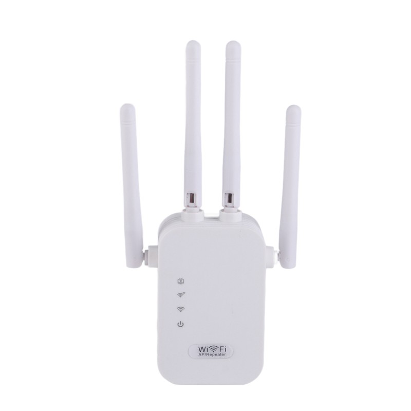 WiFi Extender 300Mbps 4 Antenna Strong Signal Transmission Efficient Heat