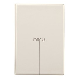 DAG Style Risto Menu Cover, PVC, Sand, 31.3 x 22.6 x 0.7 cm