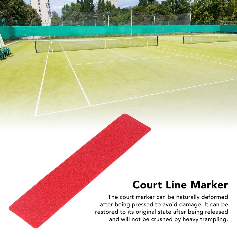 Court Line Marker Kit, Tennis Spot Marker Multipurpose Marking Line