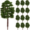 VANZACK 20 Pieces Model Trees Mini Artificial Tree 9 cm