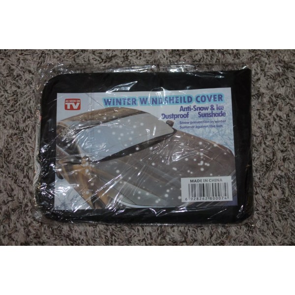 AS SEEN ON TV WINTER WINDSHEILD COVER ANTI-SNOW & ICE