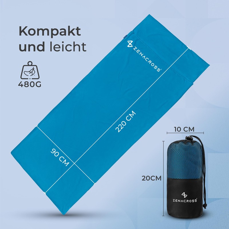 Zenacross - Cotton Sleeping Bag - Ultralight Sleeping Bag -