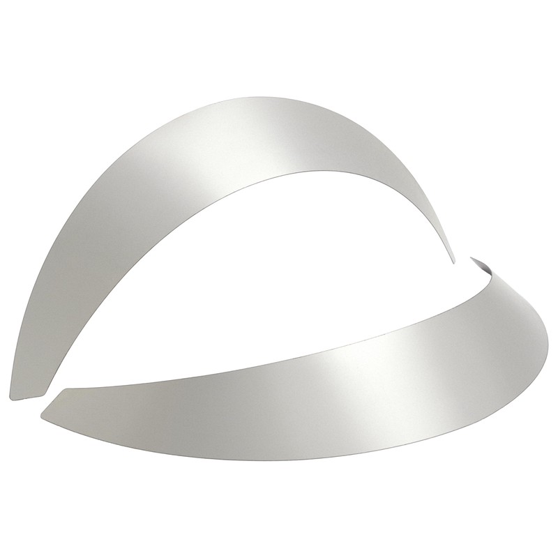 KUAFU Universal Steel Fender Flares 2" Wide, Front & Rear