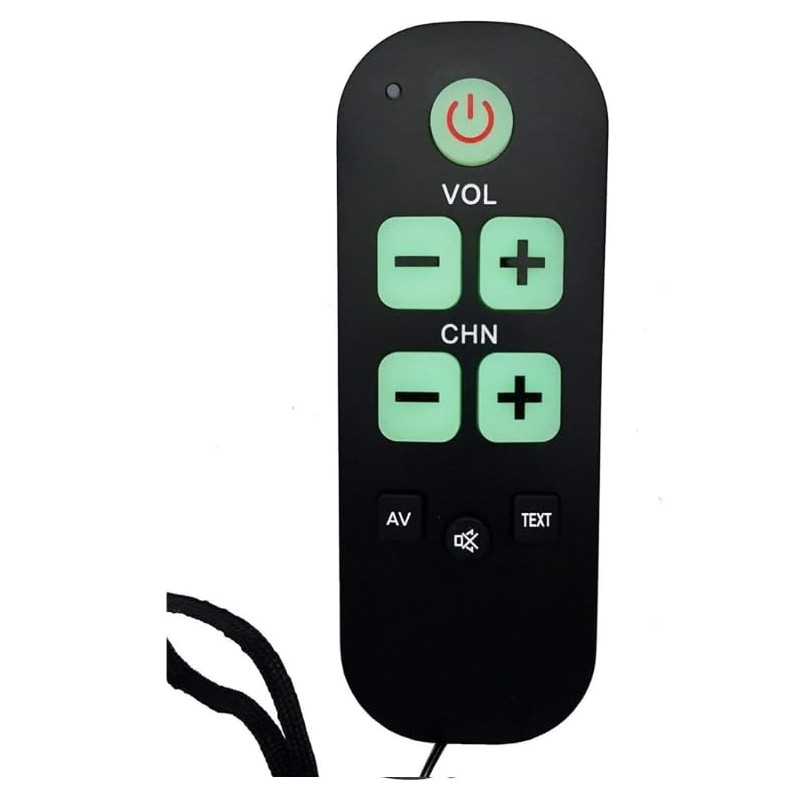 Large Button TV Remote Control - Easy to Use and