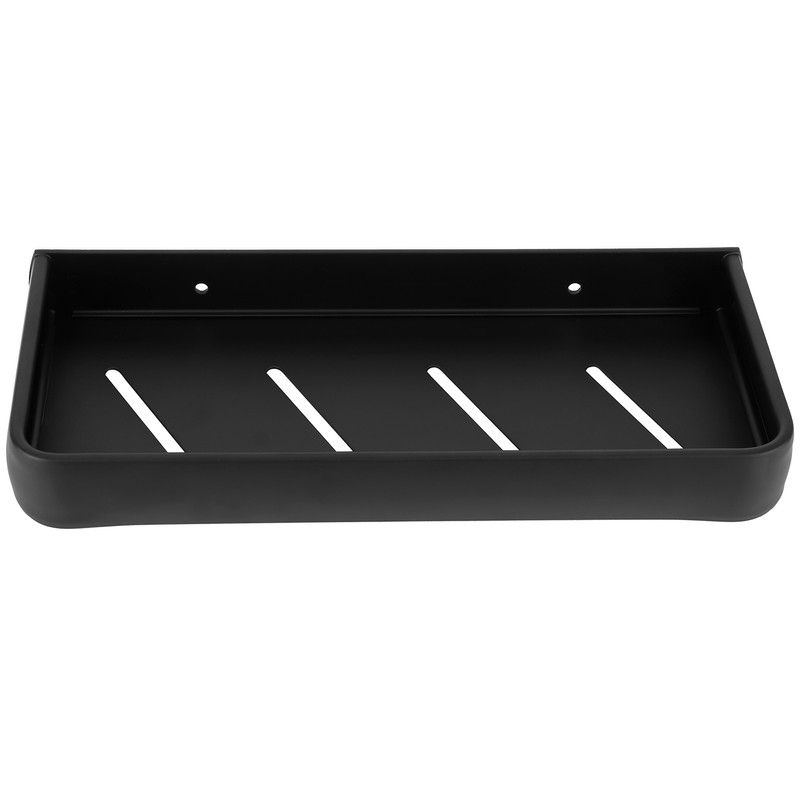 30cm Bathroom Shelf Space Aluminum Wall Mounted Hollow Storage Rack