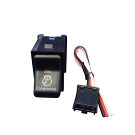 Made to fit The Jeep TJ 1997-2006 Rocker Switch- Compressor Logo