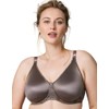 Wonderbra Womens Side Shaping Seamless Underwire Bra, Deep Taupe, 38D