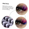 Baluue 7 Pairs Colored False Eyelashes Eyelash Stickers Fluffy False