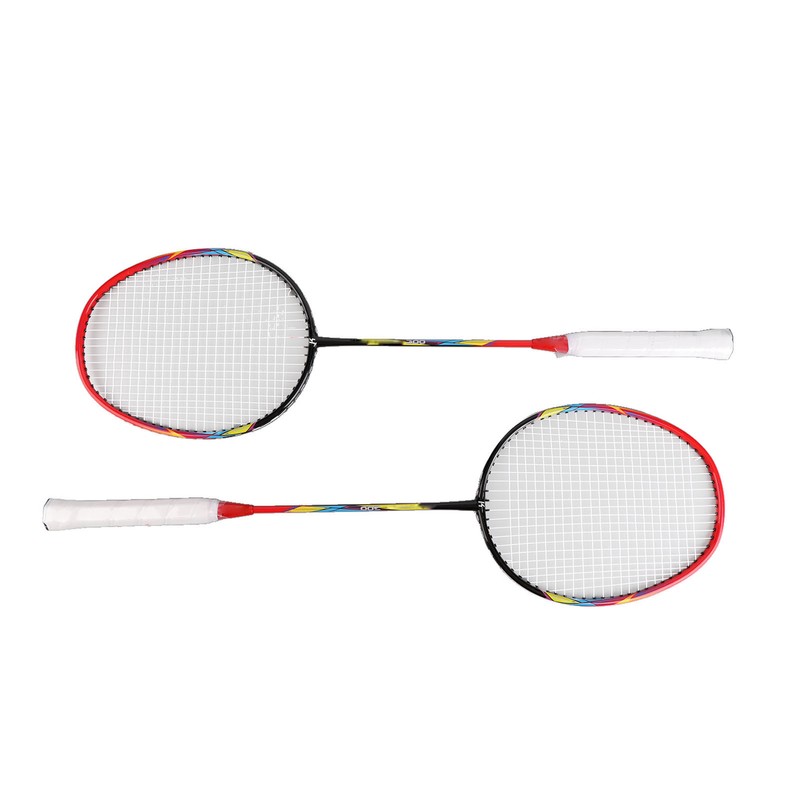 2 Player Badminton Racquet High Stability Lightweight Portable Sports Badminton