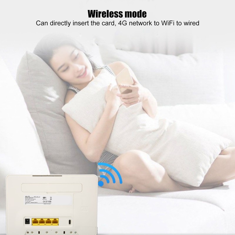 4G WiFi Router 300Mbps Supports Router CPE MIFI UFI Modem
