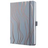 SIGEL JN351 Jolie Notebook Diary Approx. A5 Lined Hard Cover