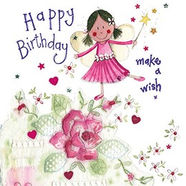 Alex Clark Fairy Birthday Wish Birthday Card