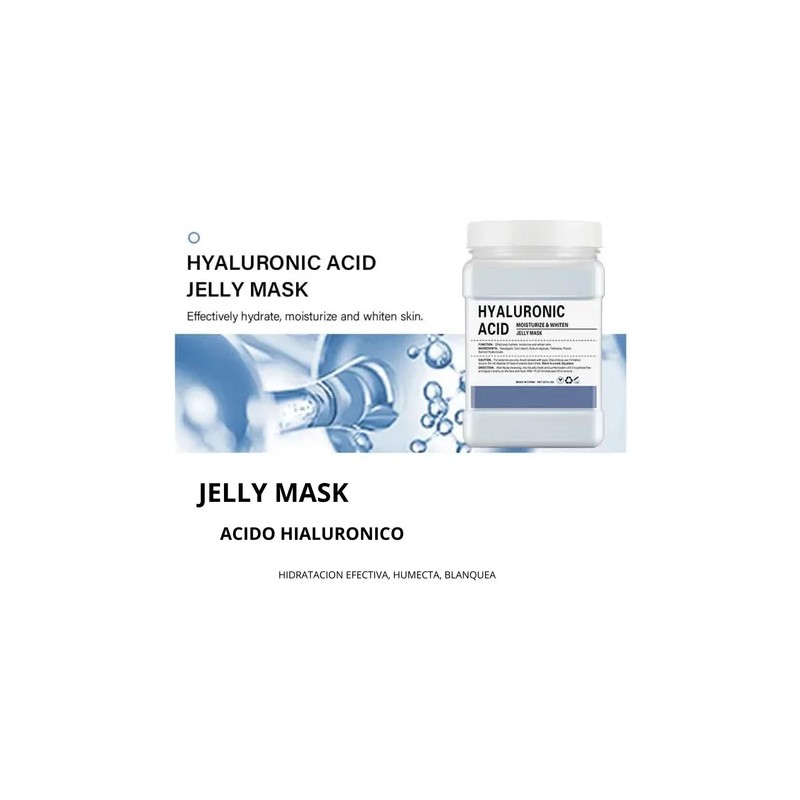 Mascarilla Hidroplastica Jelly Mask Cabina Spa Antiedad Gel
