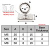 M8 Swivel Ceiling Mount Hook Heavy Duty 304 Stainless Steel