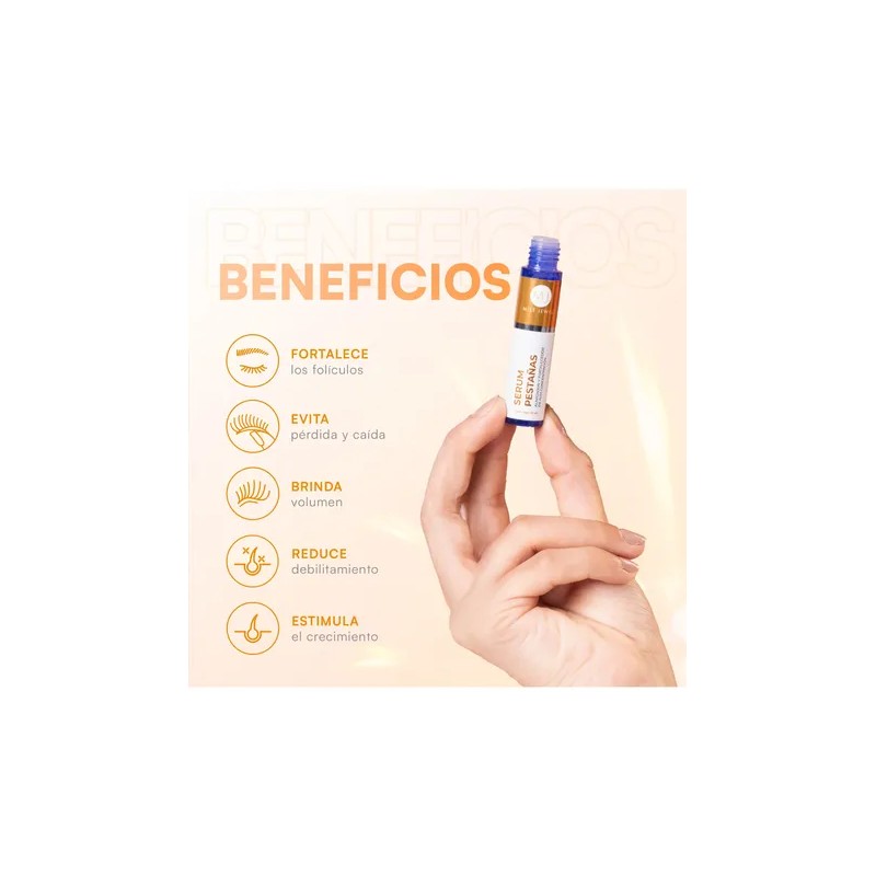 Suero Alargador de Pestañas Mist Jewel Eyelash Growth Serum with