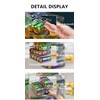 Xicennego 2-Tier Large Stackable Soda Can Organizer for Refrigerator -