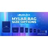 Loud Lock Mylar Bags 100 Count - 1/8 Ounce All