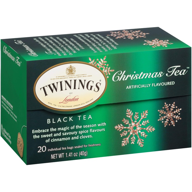 Twinings Holiday Variety Pack Tea Bags, Christmas Tea and Winter