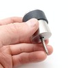 Door Stop Floor Mounted Concealed Fixing Flat Top Satin Stainless