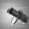 Mini Optical Snoot, Conical Snoot Spotlight Compatible with Smallrig RC