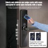 Fingerprint Smart Lock with 2 Lever Handle Set, App Control,