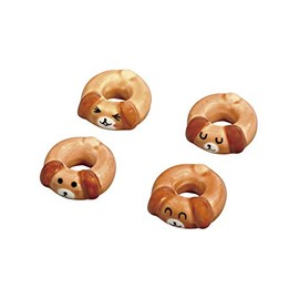 Tanaka chopsticks shop Donut Chopsticks Size Dog Drawer Organizer Set (Wooden Pole Included)