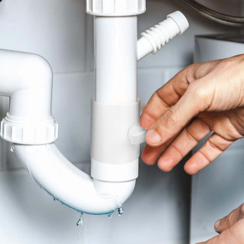 DOITOOL Control Valve Ducting Insert for Bathrooms Range Hood Damper