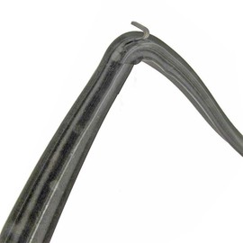 Spares2go Rubber Door Seal & Corner Clips for Logik Oven/Cooker