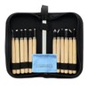 HappyHome Chisel Set of 12, Whetstone Included, Storage Case with