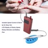 35000RPM Cordless Nail Drill Electric File Forward Reverse LCD Display