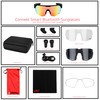 Castle X Connekt Smart Bluetooth Glasses, Polarized Sunglasses Kit, Black