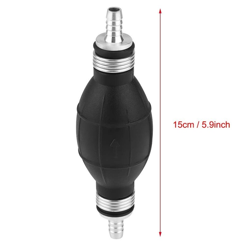 Fuel Line Pump, Rubber Fuel Transfer Vacuum Fueling Line Hand