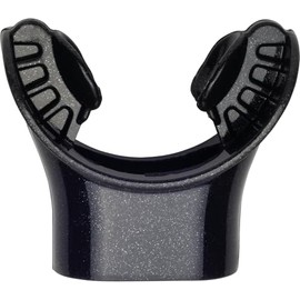 CRESSI Unisex Adult Snorkel Mouthpiece Mouthpiece Original Replacement Part for Snorkel Tubes, Black, One Size